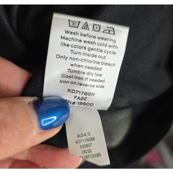 Draper James Sz6 Black V neck Sequin below Knee Double layers dress. Sparkling - Picture 8 of 13